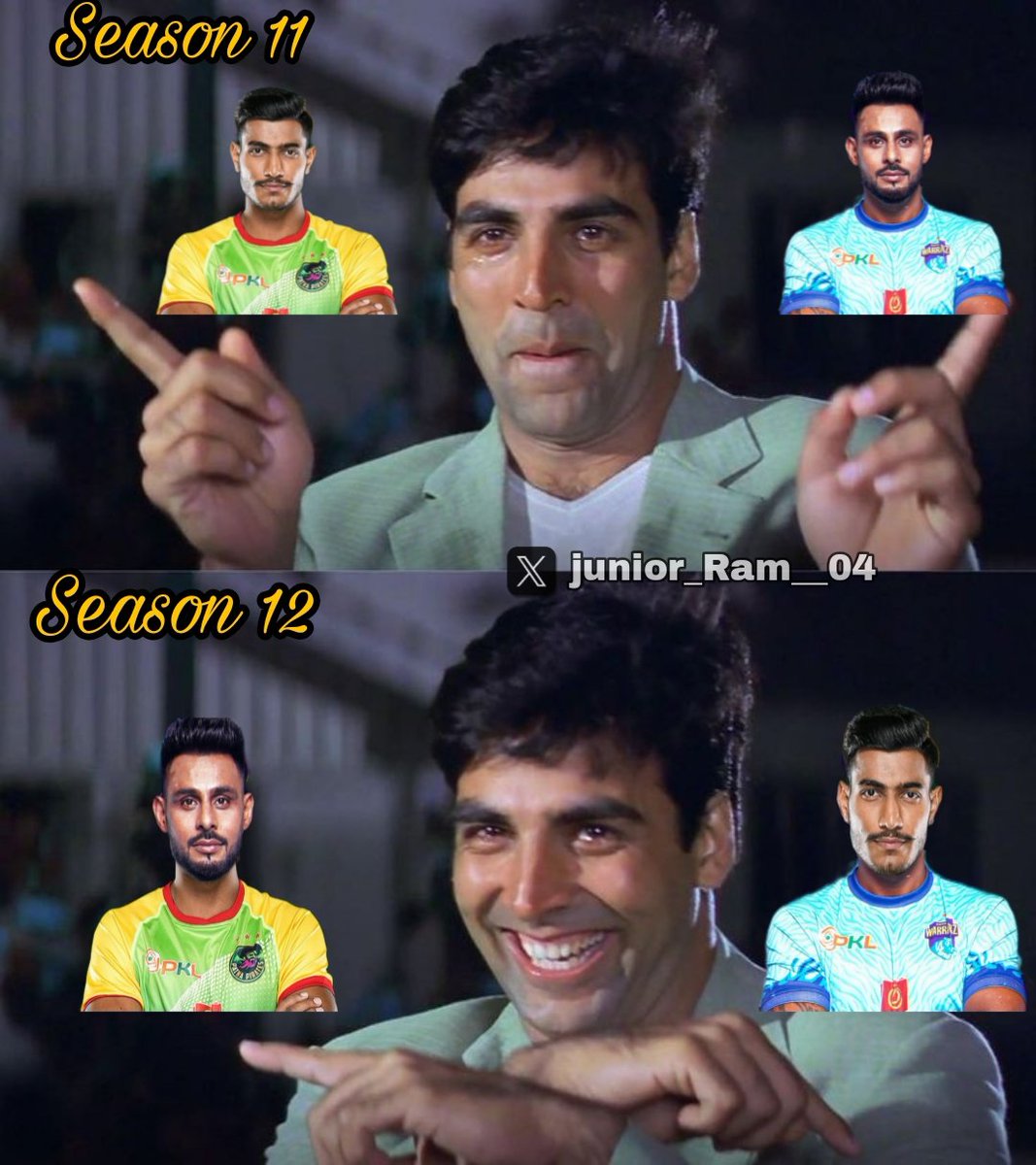 𝐀ɳรɦµ 𝐊µɱα૨ 🇮🇳 (@junior_ram__04) on Twitter photo Maninder Singh ➡️ <a href="/PatnaPirates/">Patna Pirates</a>
Devank Dalal ➡️ <a href="/Bengalwarriorz/">Bengal Warriorz</a>
Scene right now:
#ProKabaddi #PKL12 #PKL2025 #PKLAuction #PKL #PatnaPirates
#PKLPlayerAuction #BengalWarriorz Maninder Singh ➡️ <a href="/PatnaPirates/">Patna Pirates</a>
Devank Dalal ➡️ <a href="/Bengalwarriorz/">Bengal Warriorz</a>
Scene right now:
#ProKabaddi #PKL12 #PKL2025 #PKLAuction #PKL #PatnaPirates
#PKLPlayerAuction #BengalWarriorz