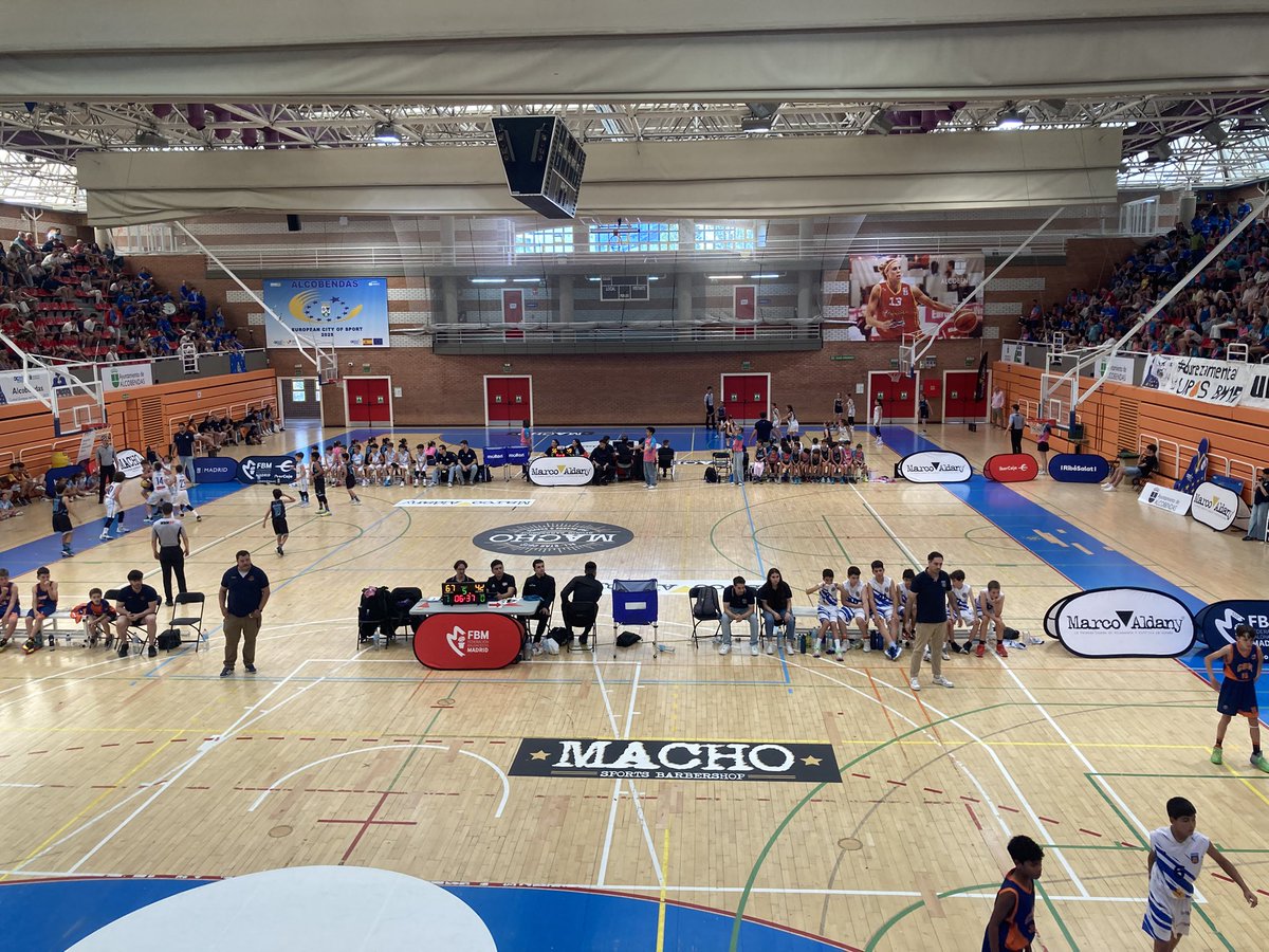 🎙️Cerramos mayo con una de finales

Fúndal Alcobendas 🆚 Movistar Estudiantes 

🏀Final de 2º año de Alevín Femenino de la liga Marco Aldany de Baloncesto

📺El partido se verá el próximo finde en LaOtra de Telemadrid