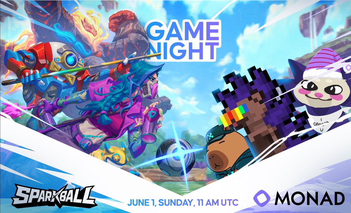 Spiky Nads πͺ (@spikynads) on Twitter photo It's time to ball and brawl!
Join us on Sunday, 11 am UTC as we play Sparkball with friends of the Spikes, <a href="/KaitoAI/">Kaito AI π</a> and <a href="/chogstarrr/">lil chogstars β¨</a>
Be there: discord.gg/kaito
SIU It's time to ball and brawl!
Join us on Sunday, 11 am UTC as we play Sparkball with friends of the Spikes, <a href="/KaitoAI/">Kaito AI π</a> and <a href="/chogstarrr/">lil chogstars β¨</a>
Be there: discord.gg/kaito
SIU