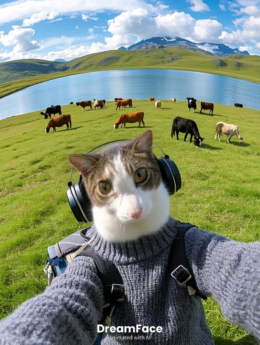 shi15094333's tweet photo. #dreamfaceapp
#おはようございます
#ねこ？

「皆しゃんおはニャンございます☁️
ワンちゃんみたいなお顔？のアズニャンでしゅよ😺🌤️
素敵な週末をお過ごし下しゃいね😻🐾🐾🐾🌷✨🌿」 https://t.co/O4iAmJP5gt