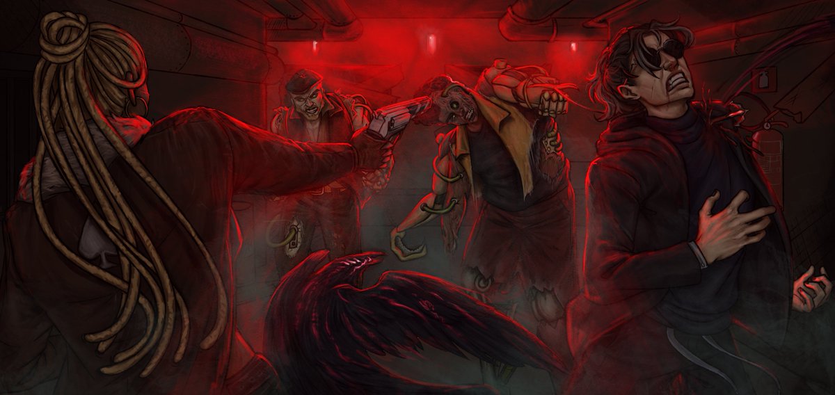 O <a href="/Lukkart1/">Lukkart</a> e a <a href="/YasLion15/">Lyon</a> ficaram responsáveis pelas ilustrações internas (incluindo splash arts das criaturas e a arte de capa), de personagens (meio-corpo de NPCs e protagonistas) e por todos os tokens! 

🧵+