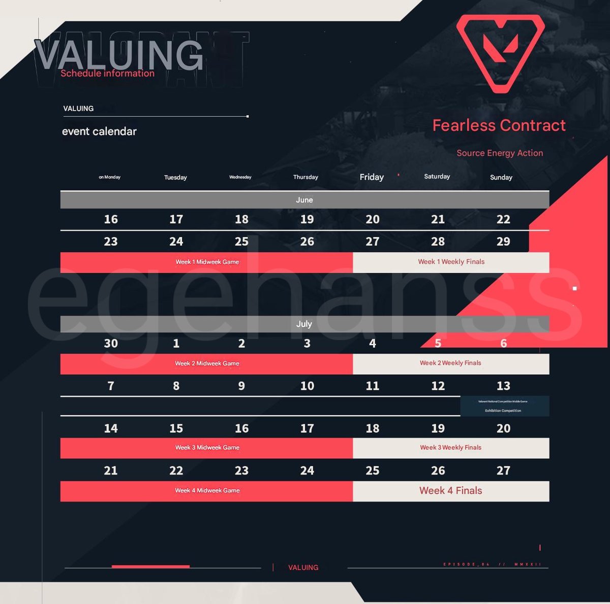 LeakersOnValm's tweet image. VALORANT Mobile is doing their first OFFICIAL Tournament in June!
- Tournament will last for 4 weeks
- One winner every week
- Total prize pool is $100.000
- Every team can have 1 foreigner in their roster
- Online tournament
- Tablets are banned at the finals