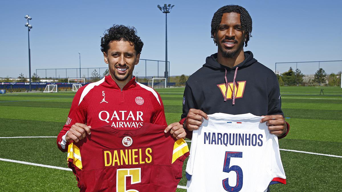 NFL Brasil (@nflbrasil) on Twitter photo ALLEZ PARIS! 🇫🇷
Parabéns pelo merecidíssimo título da Champions League, <a href="/marquinhos_m5/">Marcos Aoás Corrêa</a> e <a href="/PSGbrasil/">Paris Saint-Germain</a> 🏈🤝⚽️ ALLEZ PARIS! 🇫🇷
Parabéns pelo merecidíssimo título da Champions League, <a href="/marquinhos_m5/">Marcos Aoás Corrêa</a> e <a href="/PSGbrasil/">Paris Saint-Germain</a> 🏈🤝⚽️