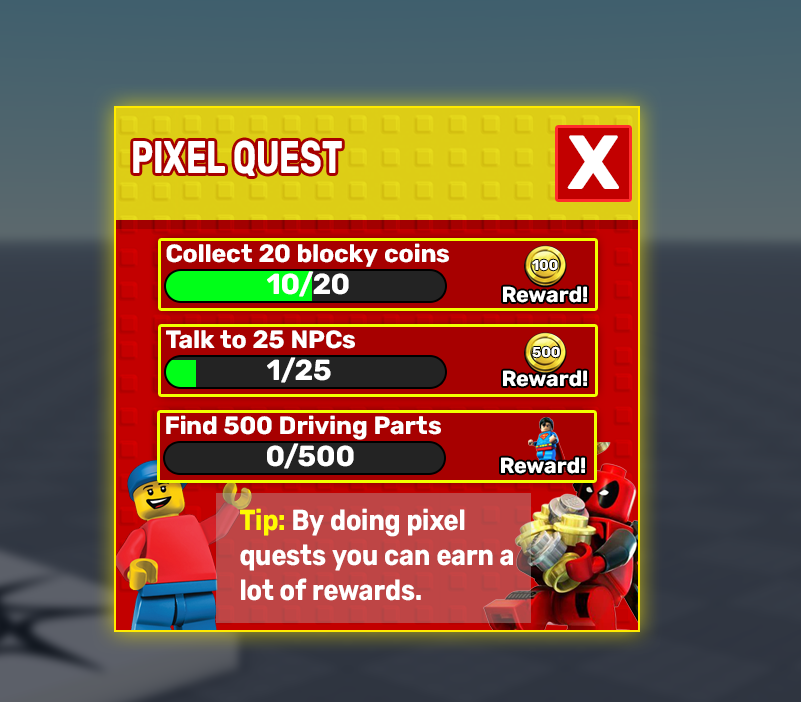 k5y1n's tweet image. Pixel Quest UI
--
Likes + Retweet are much appreciated💖
#RobloxDev | #RobloxUI | #RobloxDevs