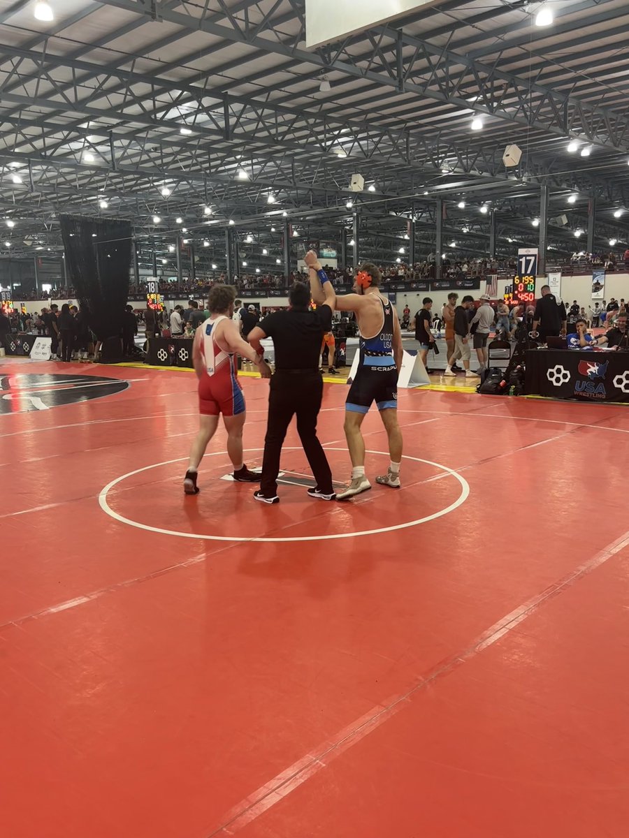 Derson moving on!

Anderson Olcott, NJRTC over Ashton Simison, CIRT (TF 10-0 (1:10))