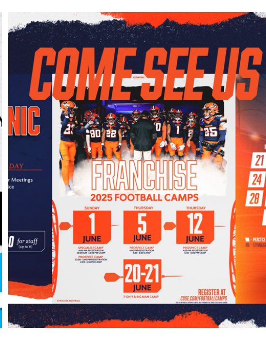 Carter Charapata (@cgcharapata) on Twitter photo I will be attending the Syracuse camp on June 1st! <a href="/beyond_grind/">Kaylen Stewart Sr.</a> <a href="/ChadSimmons_/">ChadSimmons</a> <a href="/samspiegs/">Sam Spiegelman</a> <a href="/SeanW_247Sports/">Sean Williams</a> <a href="/CSmithScout/">Chris Smith</a> <a href="/Coach_E_Rob/">Coach E. Rob</a> <a href="/CoachNixon_Cuse/">Jeff Nixon</a> <a href="/CuseFootball/">Syracuse Football</a> <a href="/RivalsFriedman/">Adam Friedman</a> <a href="/greynolds5/">Grant Reynolds</a> I will be attending the Syracuse camp on June 1st! <a href="/beyond_grind/">Kaylen Stewart Sr.</a> <a href="/ChadSimmons_/">ChadSimmons</a> <a href="/samspiegs/">Sam Spiegelman</a> <a href="/SeanW_247Sports/">Sean Williams</a> <a href="/CSmithScout/">Chris Smith</a> <a href="/Coach_E_Rob/">Coach E. Rob</a> <a href="/CoachNixon_Cuse/">Jeff Nixon</a> <a href="/CuseFootball/">Syracuse Football</a> <a href="/RivalsFriedman/">Adam Friedman</a> <a href="/greynolds5/">Grant Reynolds</a>