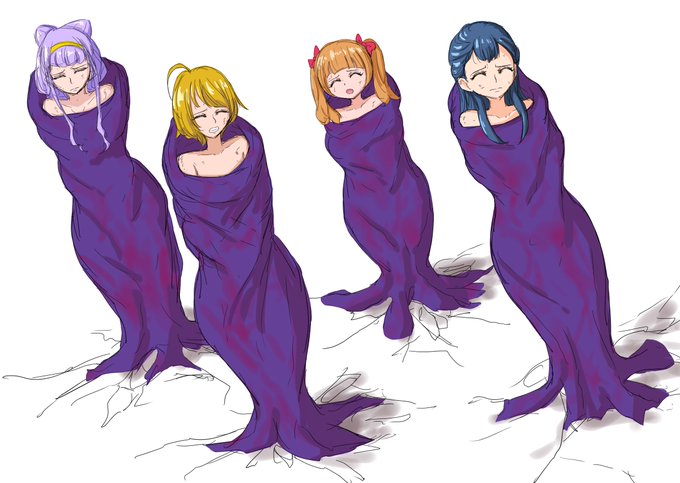 HUGっと!プリキュアの最終決戦の拘束を私好みにアレンジしました。 