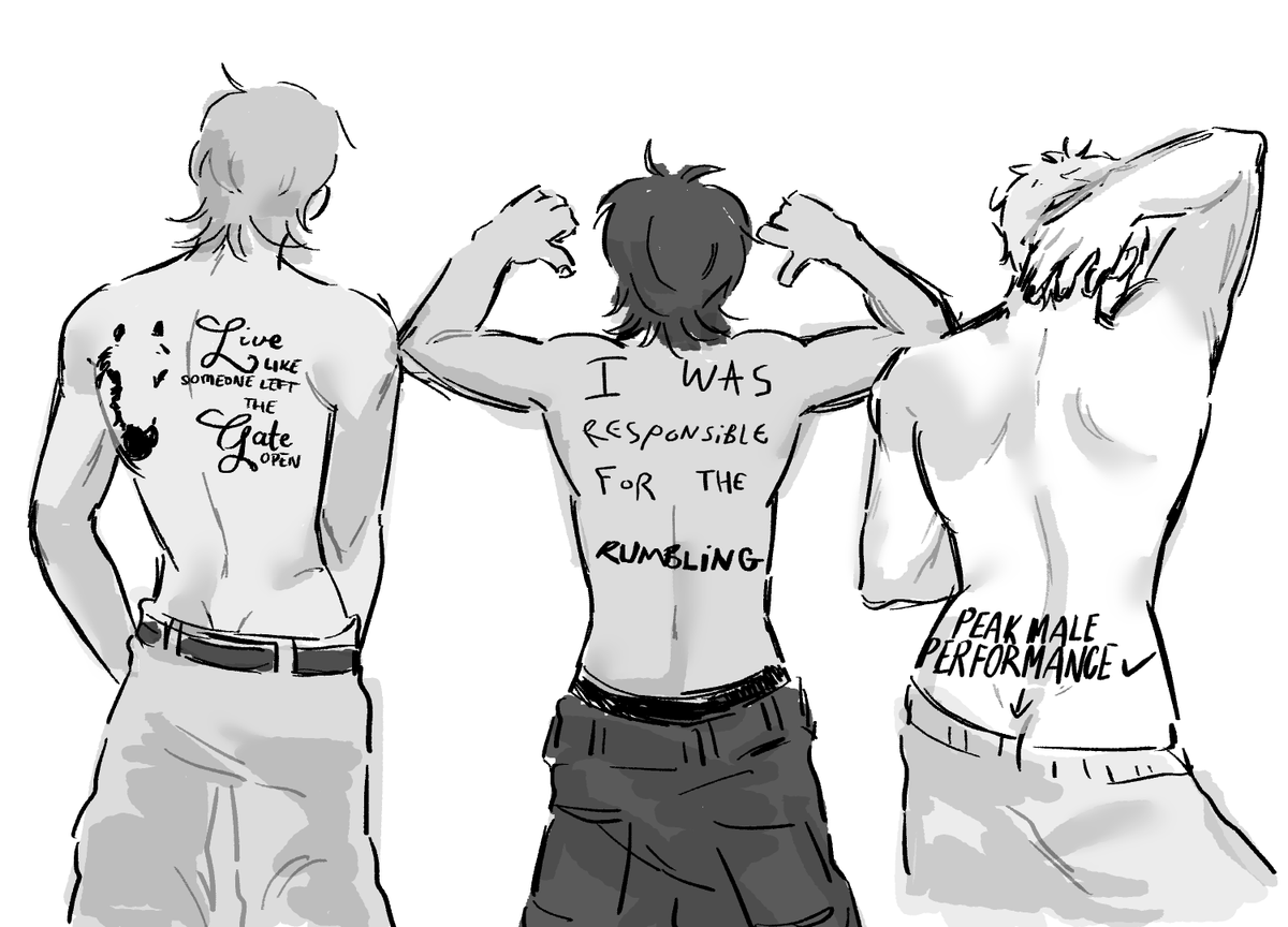 lullabyyed's tweet image. #aot #reinerbraun #erenyeager #jeankirstein