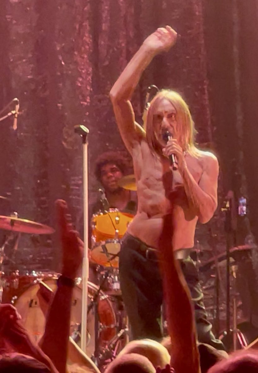 The man’s 78!

Fucking ace.

🔥☠️🔥

#iggypop