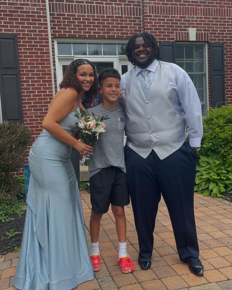 Can’t believe our Momo had her senior prom yesterday! I also can’t believe her date is headed to play football at my alma mater’s biggest rival.. Millersville! 😩🤦🏾‍♂️ Up next she will be chillin w her Dad at 
La Salle! Lord help us all!  😳
