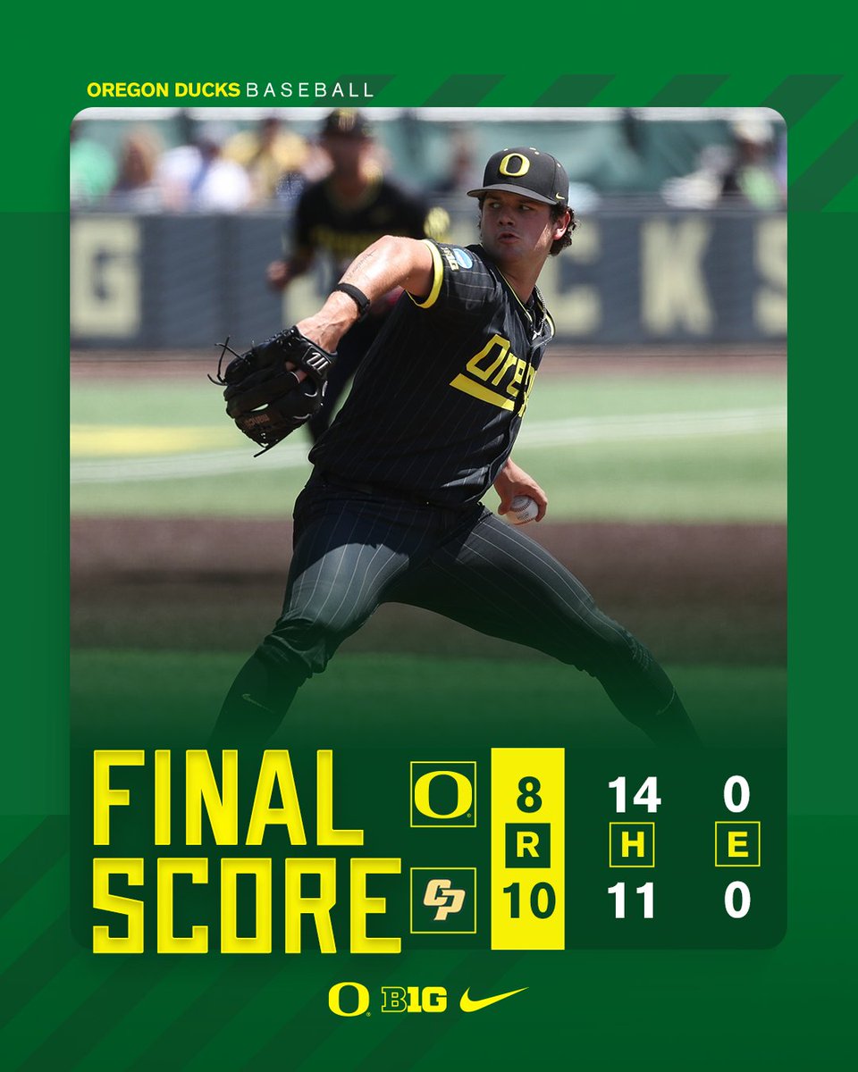Oregon Duck Baseball tweet media