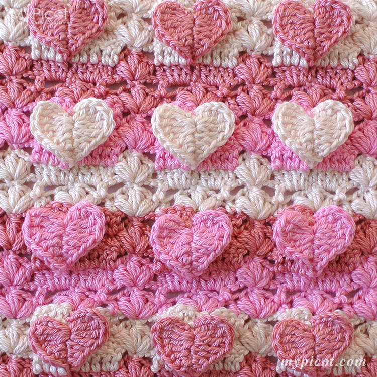MYpicot's tweet photo. 🥰🌸 Lotus Heart Delight Stitch in rose petal hues! ❤️ Soft, openwork fabric perfect for baby blankets &amp; romantic projects.🧶 Made with @katiayarns
 Capri &amp; 2.7mm hook
🔗https://t.co/lE9mdUSFIB 
🏷️ #mypicot #crochetlove #yarnart #katiacapri #ganchillo #haken #häkeln https://t.co/x84XXEs26H