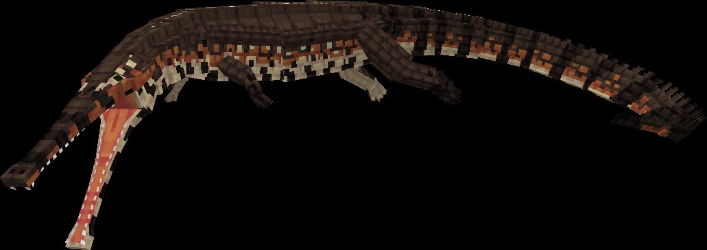 Introducing Machimosaurus rex!! 

The open seas won't be filled with just ammonites and odd looking fish... 
#blockbench #minecraft #paleontology #dinosaurs
(This fella originally was made about 2 years ago, but went unshowcased for a while and got remade!)