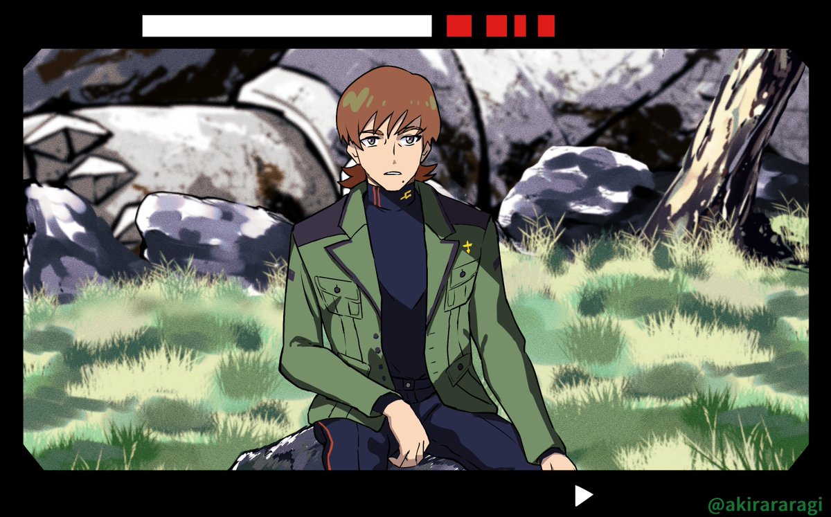 嘘だと言ってよ、エグザベ少尉ィ
#GQuuuuuuX #ジークアクス