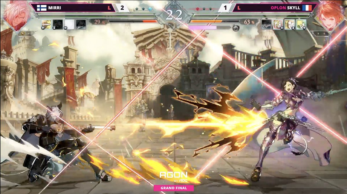 Congratulations <a href="/meowpurrmao/">Cat Cat Cat</a> winning #GBVSR at Headstomper 2025 in Sweden!

Mirri is first player in the world to ever win a Granblue major with Eustace!

A relentless volley of projectiles and grenades took out some of Europe's best players to take the championship!

#AWT25_26