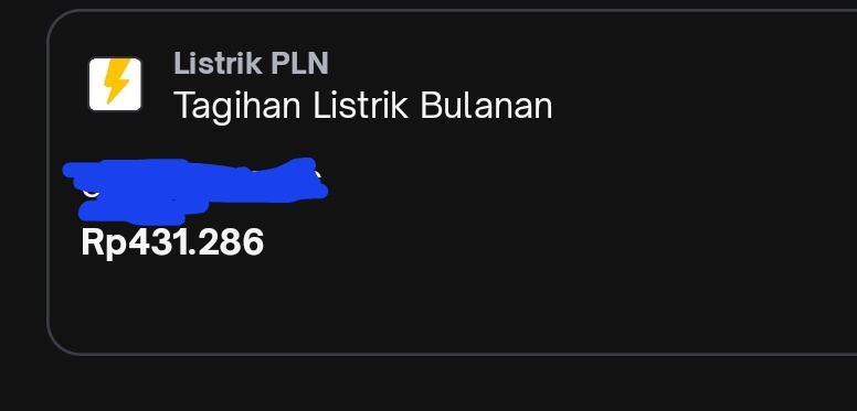 rrm08x's tweet photo. Ini naiknya jauh banget dari bulan kemarin, naik hampir 100rb gimana ini? @pln_123 https://t.co/Y0wfIjyPbL