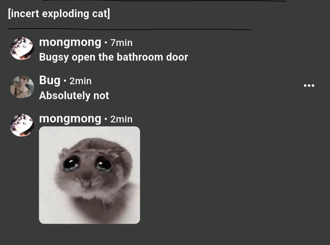 Bugsyaoiclub's tweet photo. Wants to see my shit... https://t.co/qCrpEwMPxN