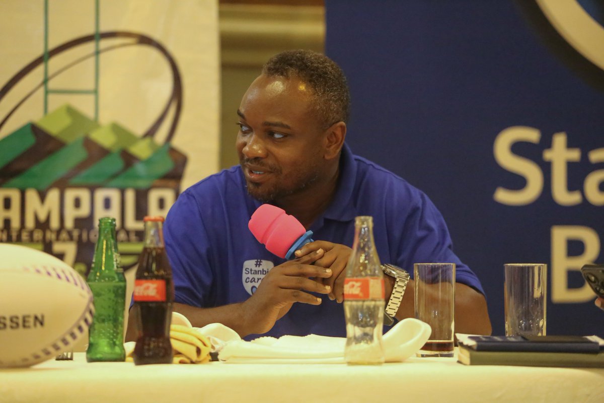 ROOTSUganda's tweet image. The Kampala International Rugby Sevens has, on Friday, May 30th, launched a 7-year plan to promote sustainability in Rugby through the &quot;#GreenTheGame, #OneTryOneTree, &quot; initiative that seeks to contribute to planting 7% of Uganda&apos;s #RunningOutOfTrees Campaign.