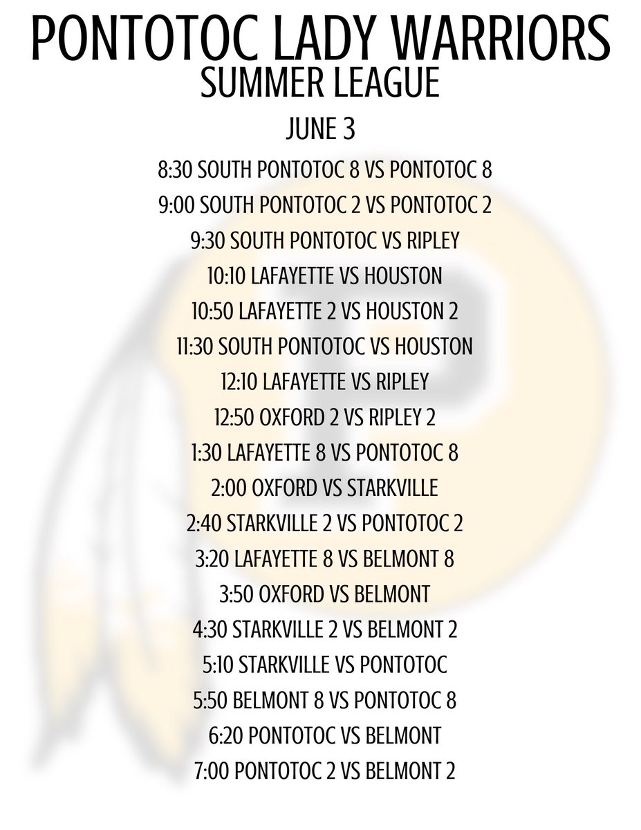 Come check out some summer league at home this week.