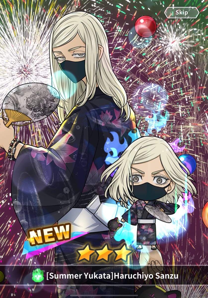 LassTrainerBel's tweet photo. @toman_game_w He came home, along with the support card it makes me SO happy that I have the full set uwu https://t.co/MSkVcFm0Dy