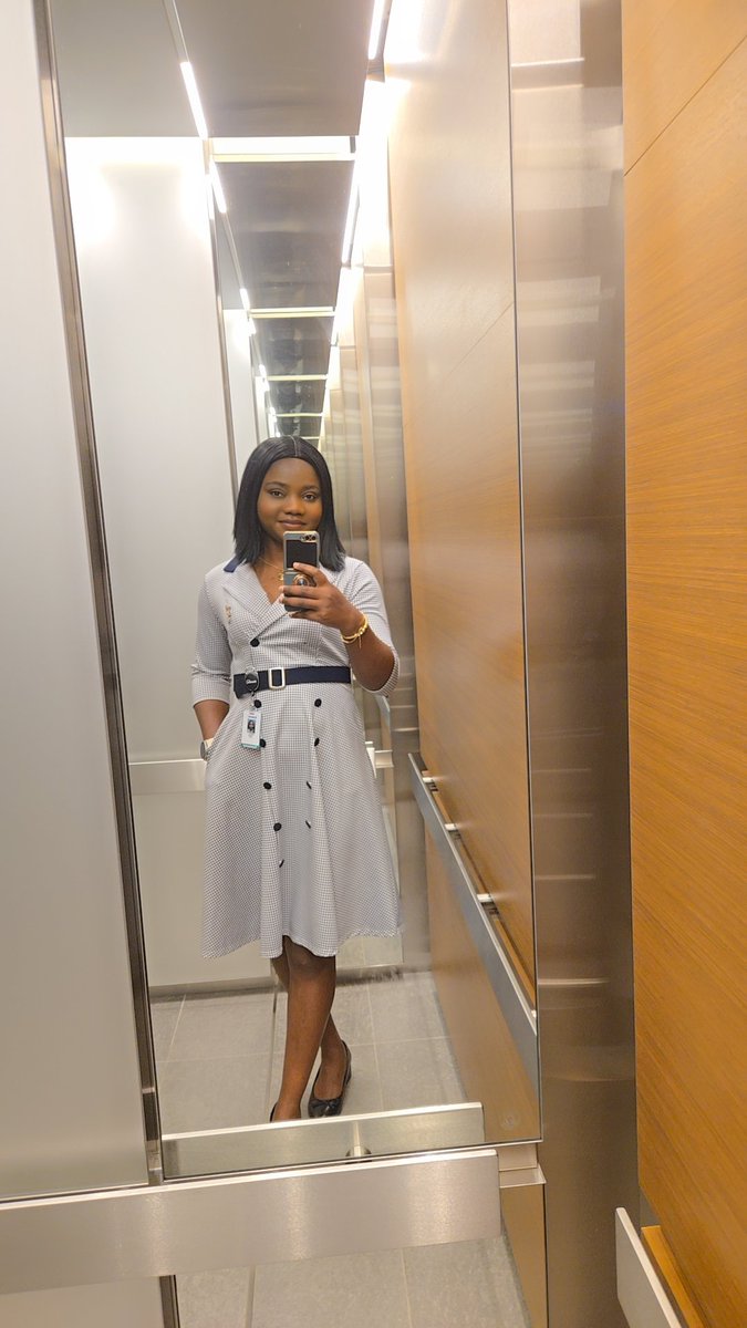 _anitaebube1's tweet image. One month of showing up in person and showing out too 😊👗. #InPerson #OfficeWork