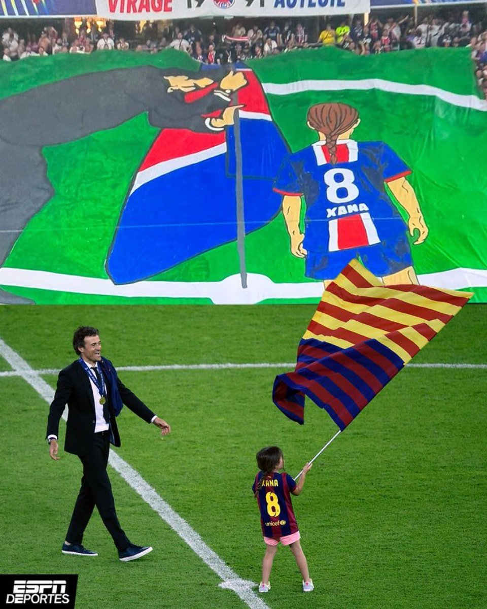 Se lo merece todo Luis Enrique, feliz por él 👏🏽