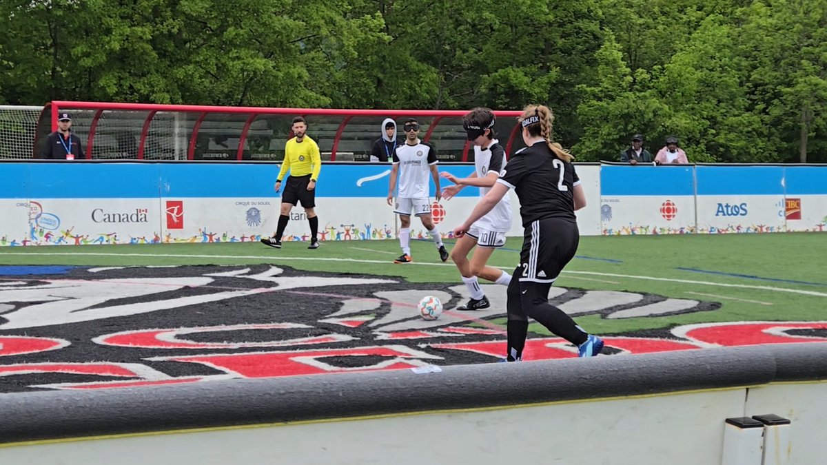 Great day 1 with some incredible #blindsoccer and #goalball athletes, and a great <a href="/i3labgroup/">I³ Lab Group</a> team. Can't wait until tomorrow! <a href="/parasport_ont/">ParaSport Ontario</a> <a href="/BrockUniversity/">Brock University</a>