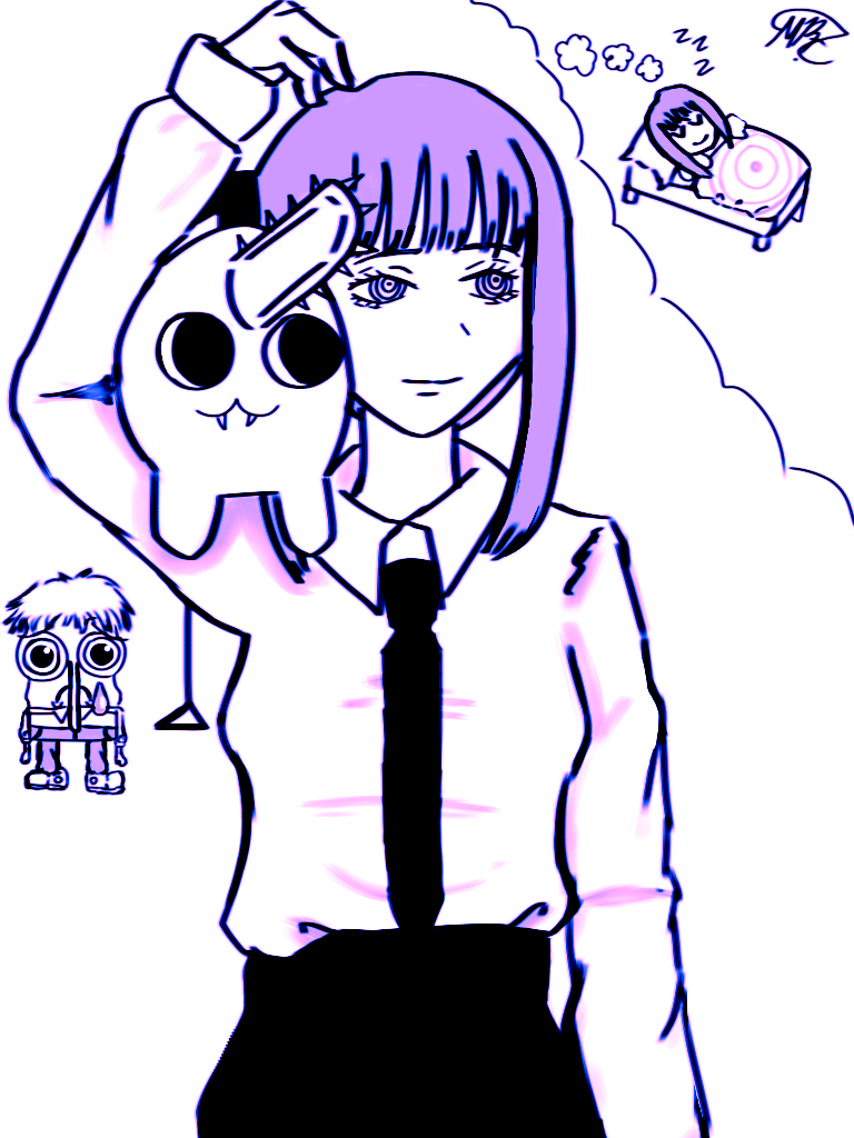 Mrt_art1's tweet image. Makima dream
#makimafanart #makima #denji #pochita #chainsawman #chainsawmanfanart