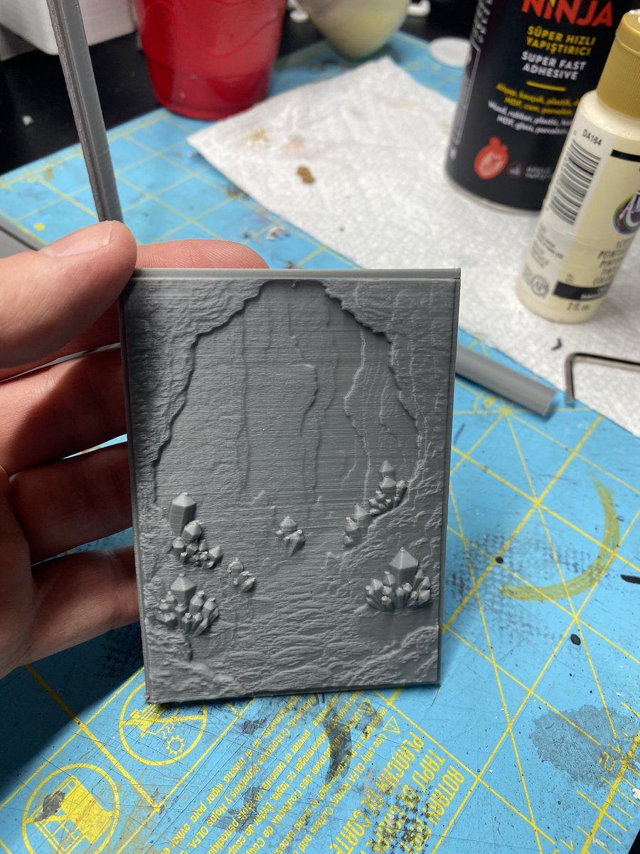 kwalddesign's tweet image. Excited to print more of these AsymSculpts backdrops from their Kickstarter.