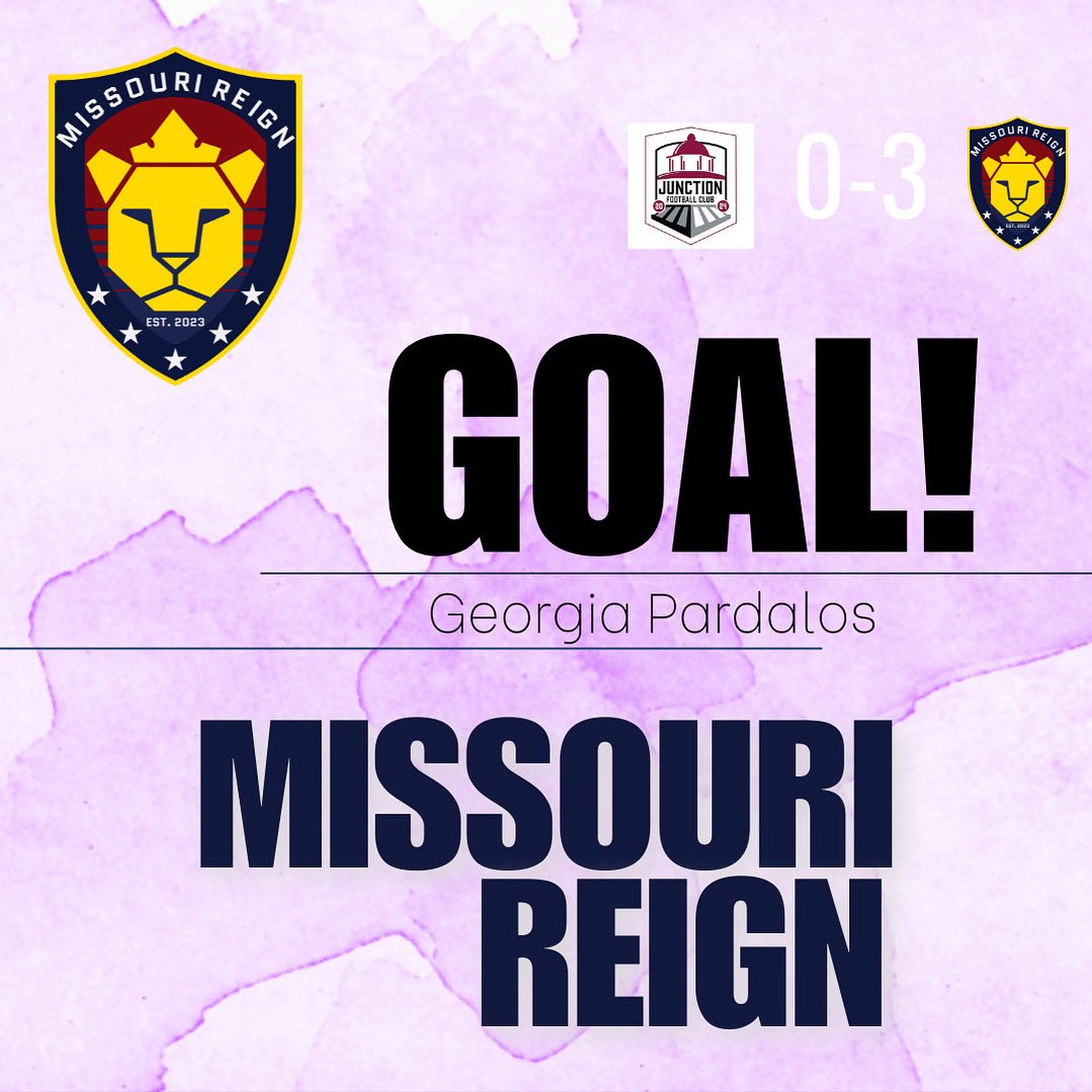 Georgia Pardalos scores her first of the season in the 23rd minute! 

#makeitREIGN