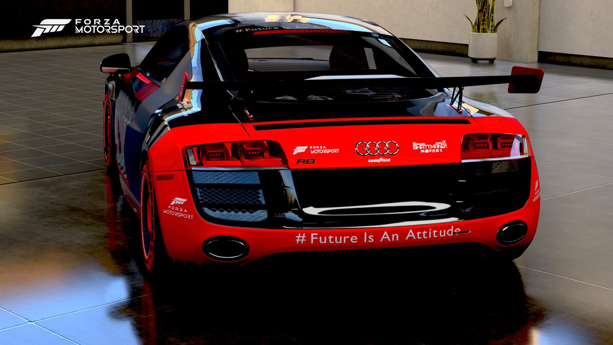 Bhattman21's tweet photo. 2010 Audi R8 Coupé 5.2 FSI Quattro Etron inspired livery ready to use in the 20th Anniversary Series.

@audi
@audiuk
@audisport
#audi #audisport #audir8 #quattro #forza #forzamotorsport #ForzaMotorsport20 #forzacommunity #Forzashare
#forzapainter #racing #gaming #youtube #twitch https://t.co/NpVIgarPgS