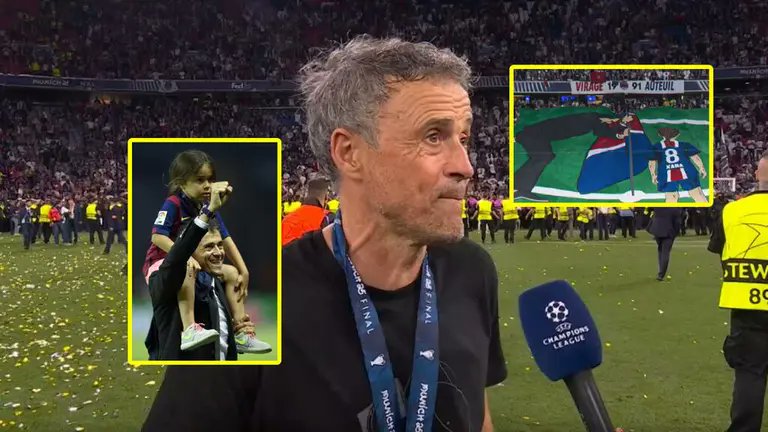 Luis Enrique dedica emotivo mensaje a su hija Xana tras ganar la Champions con PSG ❤️🇪🇺🏆

tudn.com/futbol/uefa-ch…

#ChampionsLeague | #LuisEnrique | #PorLaChampions