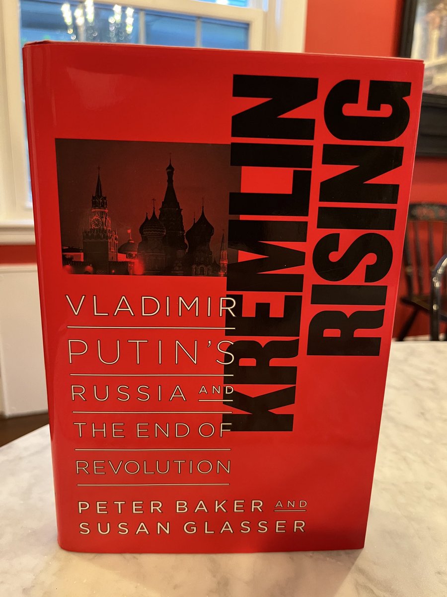 Peter Baker (@peterbakernyt) on Twitter photo Twenty years ago today, "Kremlin Rising" was published, our effort to document how Vladimir Putin had rolled back Russian democracy and consolidated power in his own hands. Two decades later, his grip appears as firm if not firmer than ever. <a href="/sbg1/">Susan Glasser</a> Twenty years ago today, "Kremlin Rising" was published, our effort to document how Vladimir Putin had rolled back Russian democracy and consolidated power in his own hands. Two decades later, his grip appears as firm if not firmer than ever. <a href="/sbg1/">Susan Glasser</a>