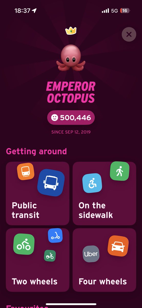 Finally broke 500K. Proudest achievement <a href="/transitapp/">Transit</a>.