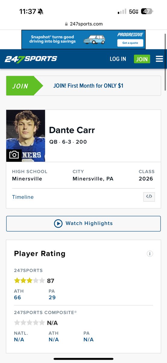 Blessed to ranked a 3 star🙏🙏🙏

<a href="/SVSQB/">Coach Jim Cantafio</a> <a href="/CoachFrantzJ/">CoachFrantz</a> <a href="/chadshenne/">Chad Henne</a> <a href="/JesseWhite33/">Jesse White</a>
