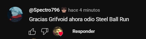 Grifvoid's tweet image. "GRIFVOID SUBE ALGO DE JOJOS" 🗣🗣🗣
*YO SUBO ALGO DE JOJOS* 🧠🧠🧠