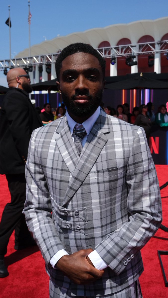 Caleb McLaughlin today on TUDUM from Netflix!