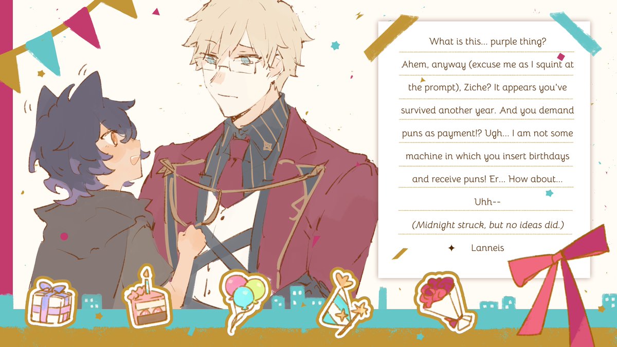 MoonObservatory's tweet image. Patron requests (Iris tickling Auggie) and bday cards!