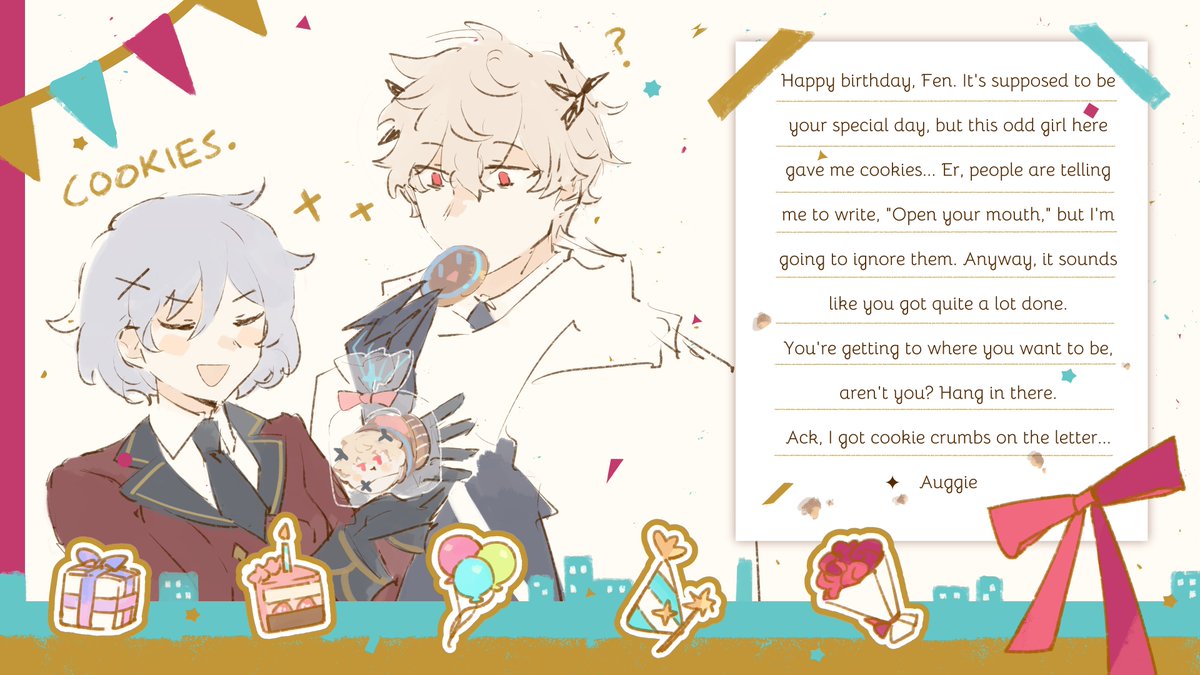MoonObservatory's tweet image. Patron requests (Iris tickling Auggie) and bday cards!