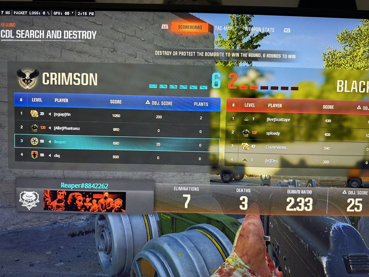 GGs Sploady &amp; Co won 3-2.