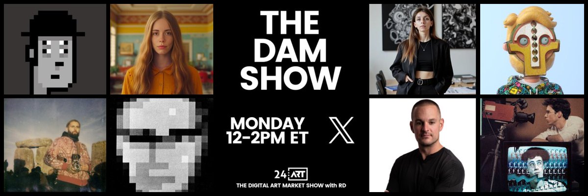 THE DAM SHOW: PAINTBOX PARTY!

➡️ Monday 12:00pm ET
➡️ 8 Guest Extravaganza
➡️ Live-streamed via X