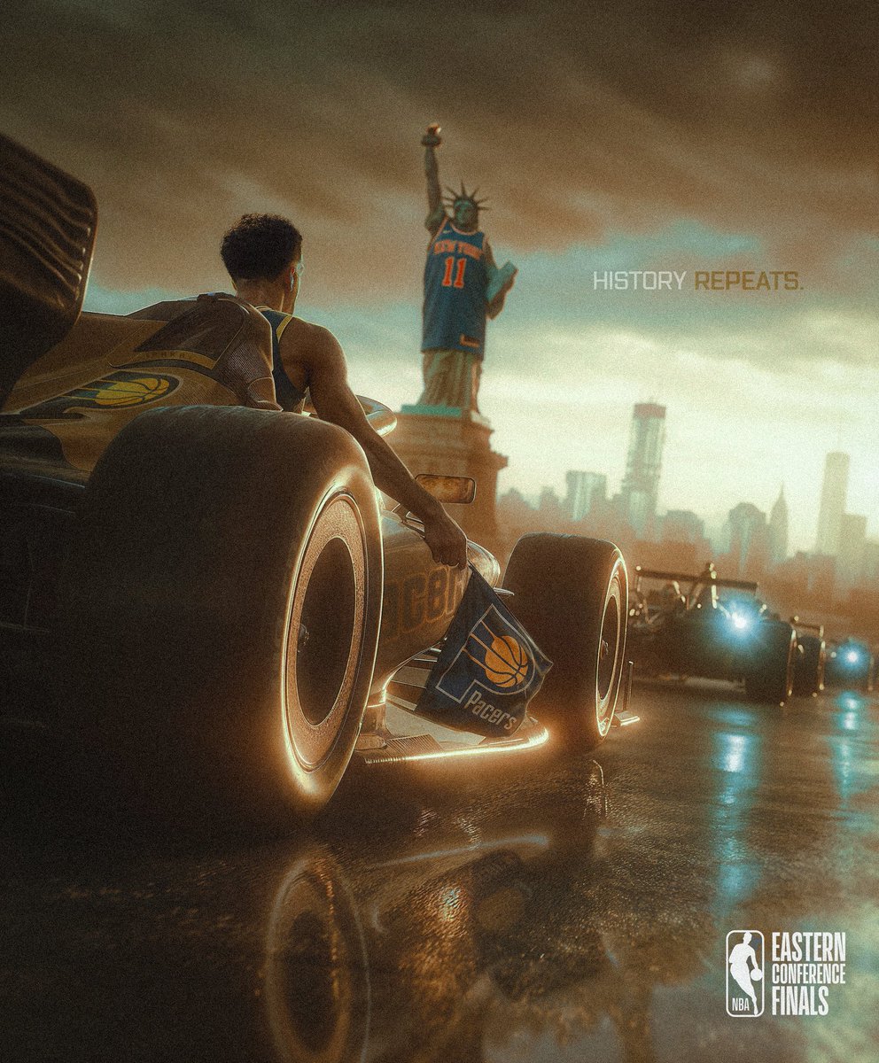 Every Poster I made for the Knicks v Pacers Series so far 🎨