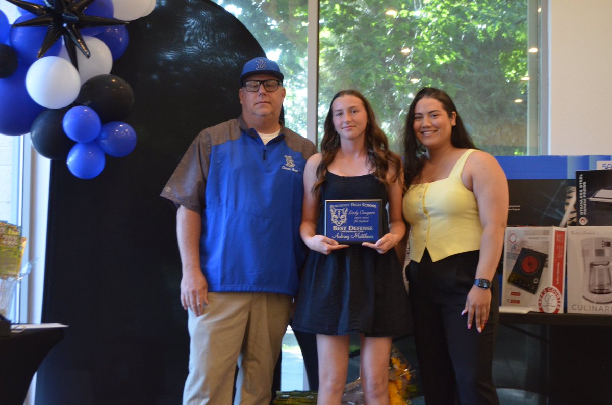 Earned the Best Defense/100 Strikeouts Award for my HS team! Ended the season with 102 strikeouts, 2.33 ERA, and .208 BAA. Had a great season and made lots of memories with my teammates! Can't wait for next year!