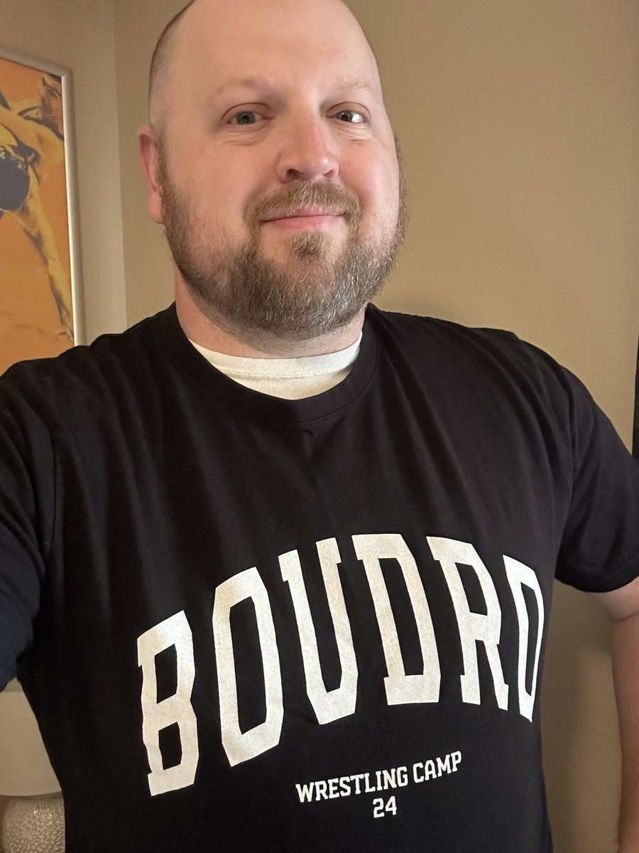 Jason Bryant (@jasonmbryant) on Twitter photo Day 31 of #WrestlingShirtADayInMay is maybe the most random of them all. My friend Amber with the @VirginiaDuals is from Michigan, her dad gave me this specifically for this month. <a href="/boudrowrestling/">Boudro Wrestling</a> Day 31 of #WrestlingShirtADayInMay is maybe the most random of them all. My friend Amber with the @VirginiaDuals is from Michigan, her dad gave me this specifically for this month. <a href="/boudrowrestling/">Boudro Wrestling</a>