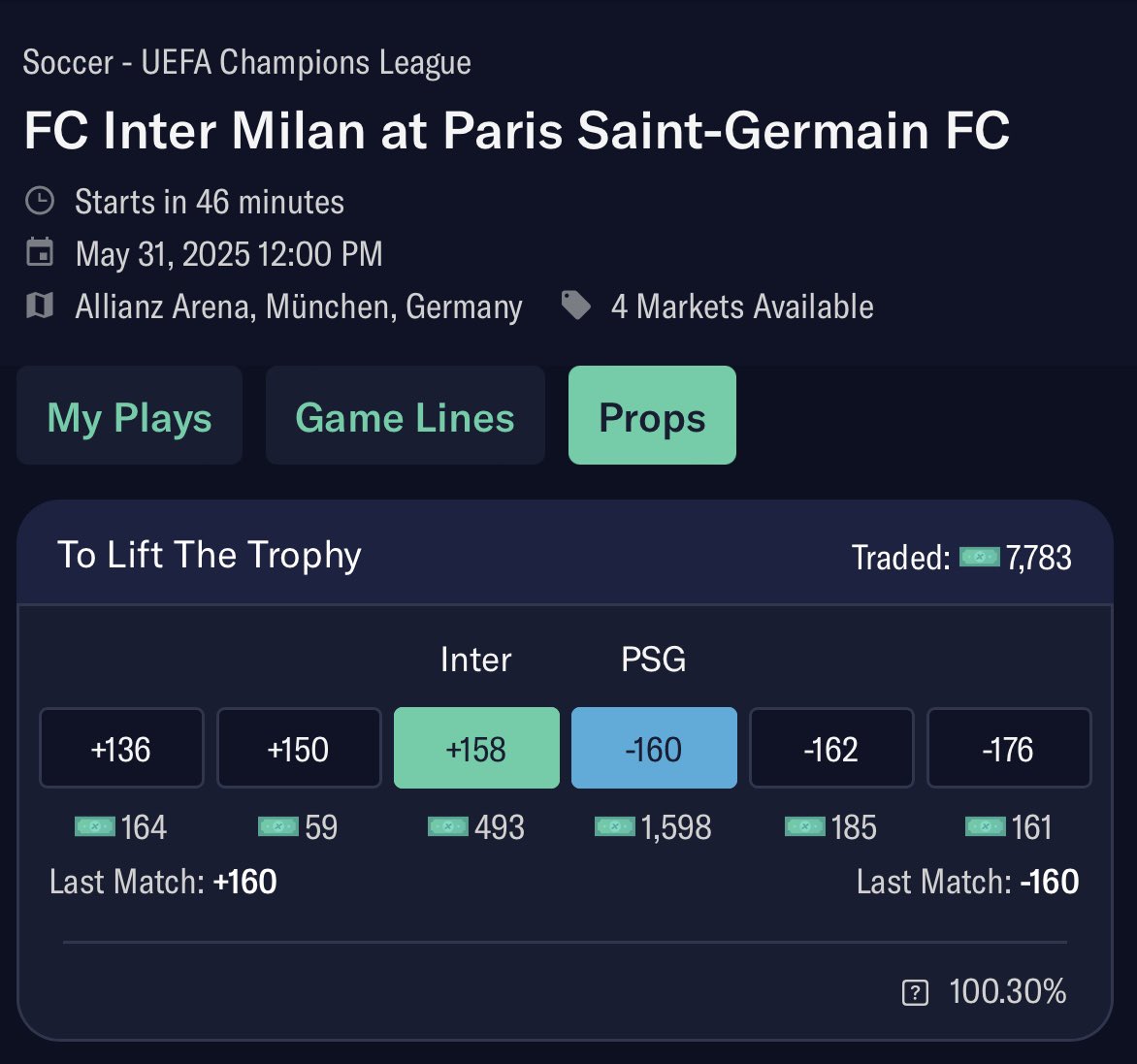 ⚽️ UCL FINAL 🏆 

Inter vs PSG for the biggest soccer match of the year 👀 

Who is going to lift the trophy? 👇