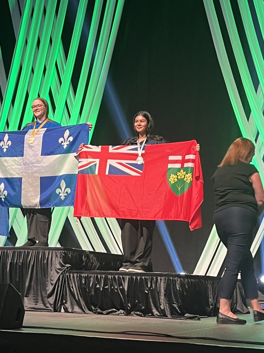 Skills Ontario (@skillsontario) on Twitter photo Kayna Datta of Toronto District School Board (<a href="/tdsb/">Toronto District School Board</a>) wins Silver in the IT – Office Software Applications (Secondary) Contest! #TeamO #SCNC2025 #OCMT2025 Kayna Datta of Toronto District School Board (<a href="/tdsb/">Toronto District School Board</a>) wins Silver in the IT – Office Software Applications (Secondary) Contest! #TeamO #SCNC2025 #OCMT2025