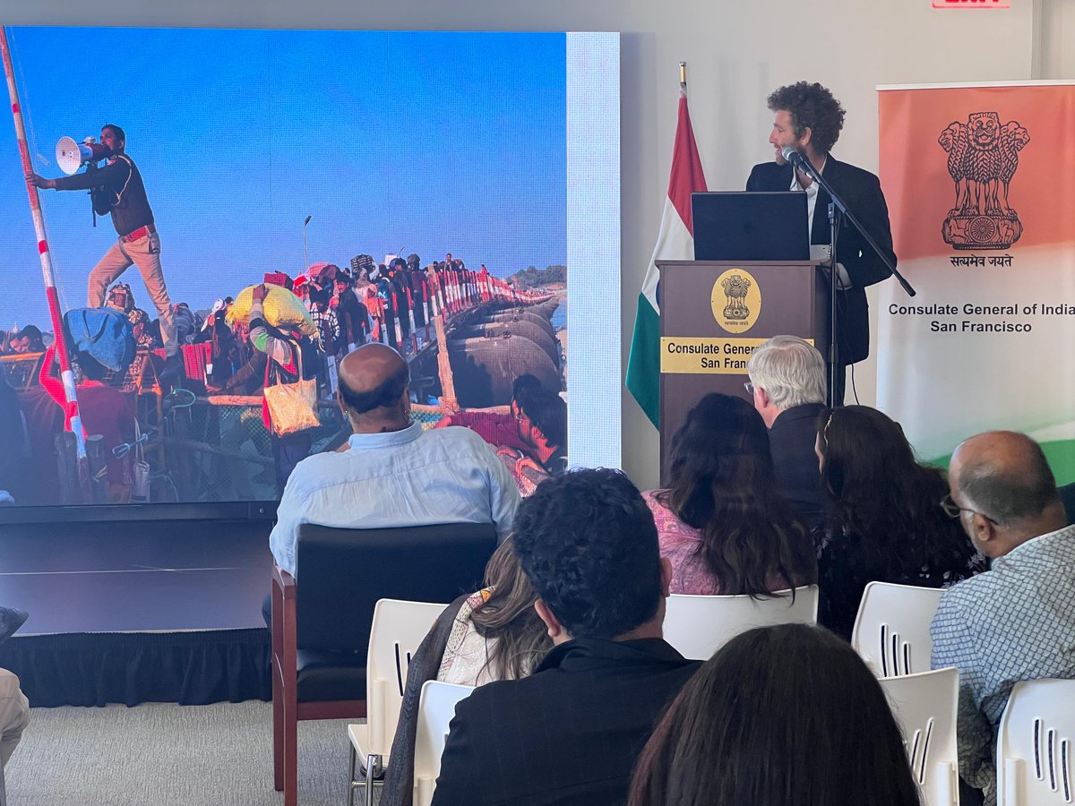 Celebration of Bharat’s eternal traditions ! 

On May 30, @CGISO hosted an insightful discussion titled “Perspective on Mahakumbh 2025” in collaboration with Stanford’s US-Asia Technology Management Center (US-ATMC) and the Institute for Competitiveness (IFC).

Consul General