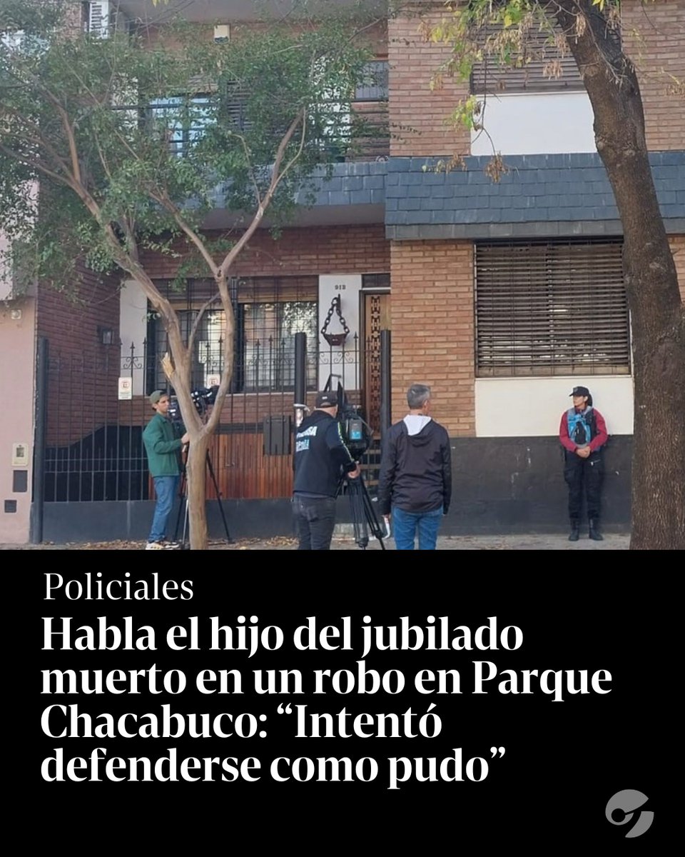 Don Mario murió por arritmia tras ser golpeado por ladrones en su casa. x.com/Clarincom/stat…