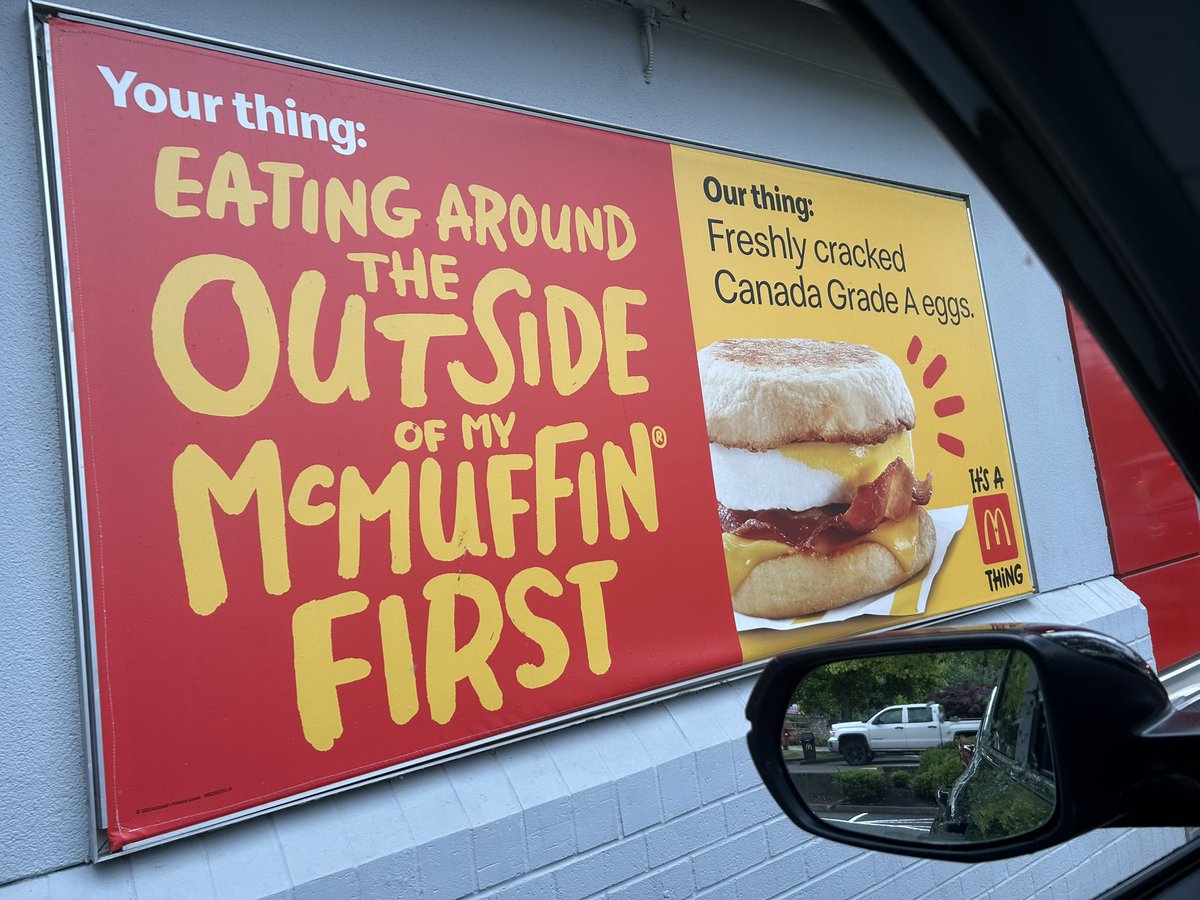 Some of y’all experience McDonald’s very different from how I do it