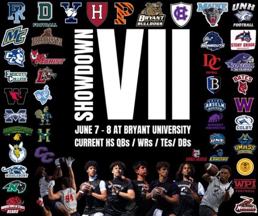 Justin Fish (@justinfish_2) on Twitter photo I will be at Bryant University Next week for the M2 showdown can’t wait to compete!
<a href="/NSouthfootball/">Nashua South Football</a> <a href="/NE6FB_Recruits/">NE-Recruits</a> I will be at Bryant University Next week for the M2 showdown can’t wait to compete!
<a href="/NSouthfootball/">Nashua South Football</a> <a href="/NE6FB_Recruits/">NE-Recruits</a>